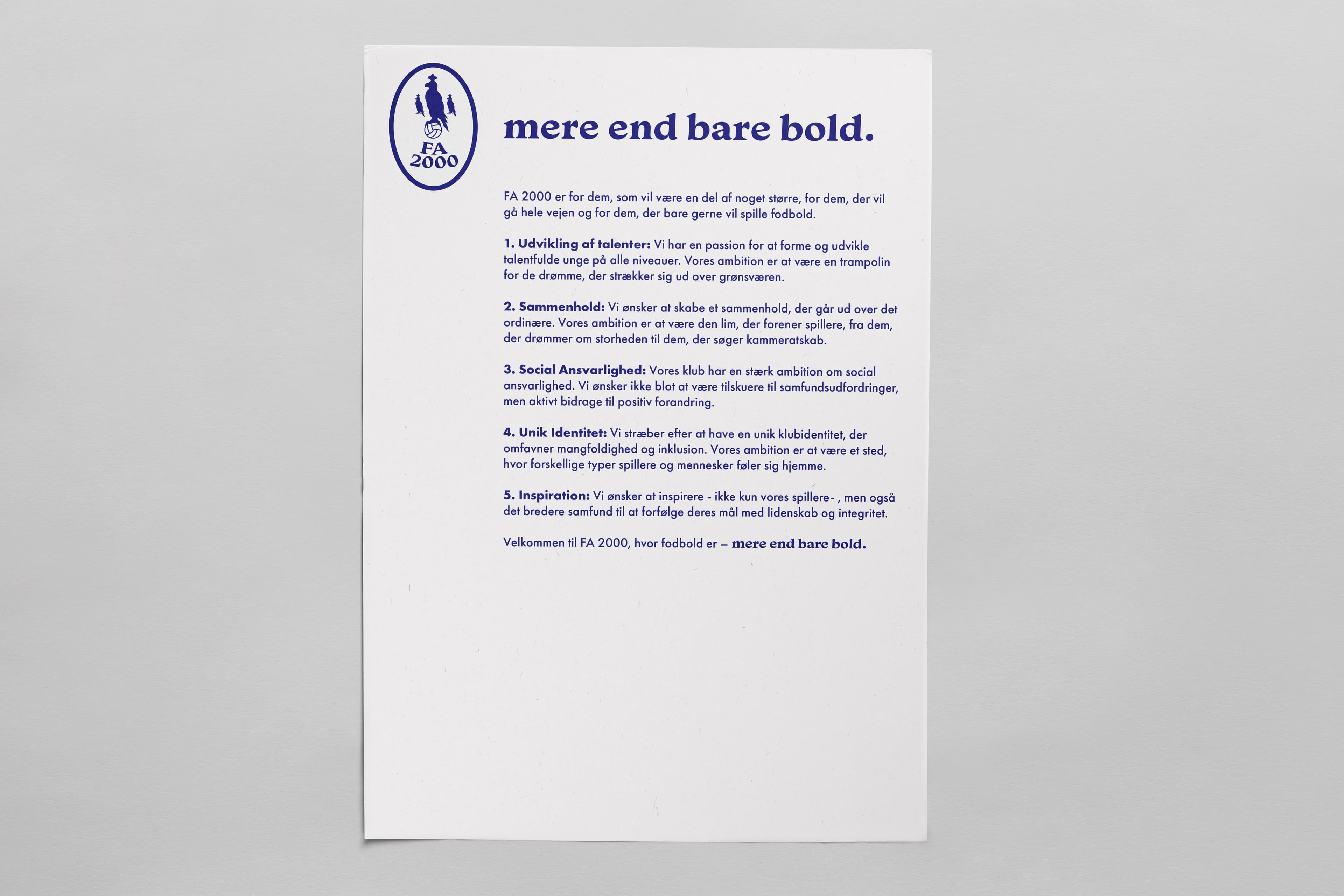 New manifesto