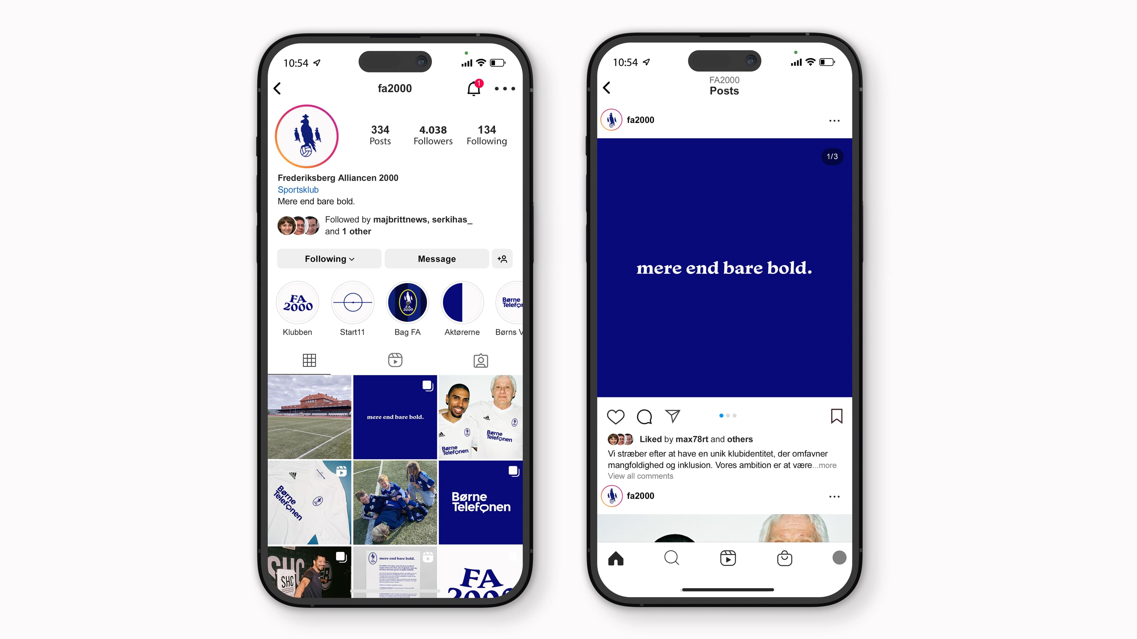 New socials
